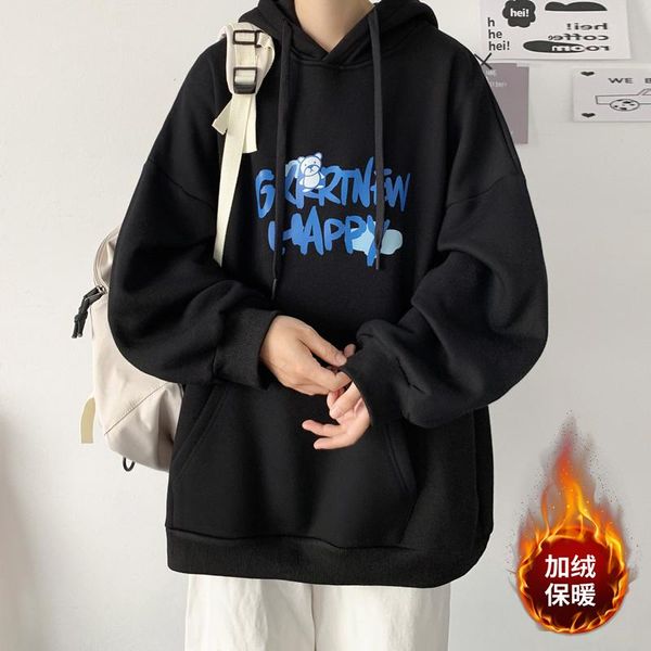 men's hoodies & sweatshirts hooded sweater spring and autumn ins tide brand hong kong style loose trend all-match jacket lovers plus ve, Black
men's hoodies & sweatshirts hooded sweater spring and autumn ins tide brand hong kong style loose trend all-match jacket lovers plus ve, Black