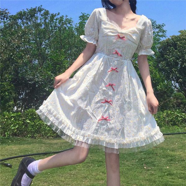 women's t-shirt japanese soft girl teens kawaii lolita women cute bow trimmed empire back tie lace frilly ruffle short summer d6k9, White
women's t-shirt japanese soft girl teens kawaii lolita women cute bow trimmed empire back tie lace frilly ruffle short summer d6k9, White