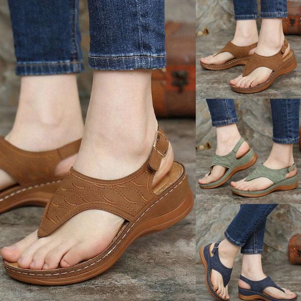 women summer sandals ladies open toe slip on retro platform thong shoes woman fashion comfort casual female sandalias#0520, Black
women summer sandals ladies open toe slip on retro platform thong shoes woman fashion comfort casual female sandalias#0520, Black