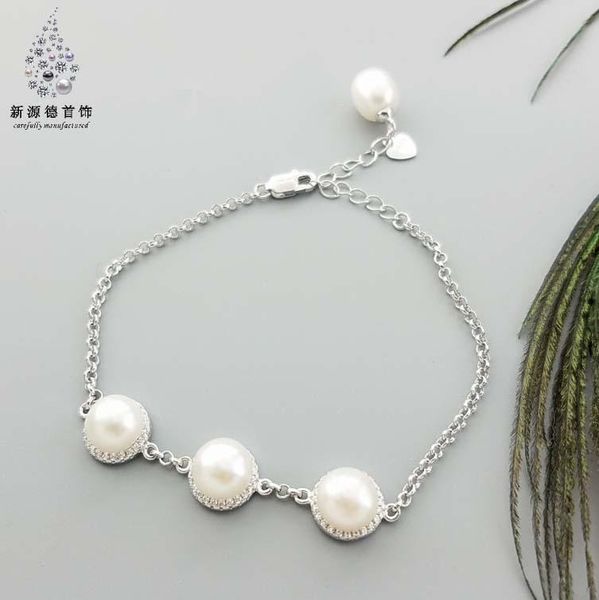 charm bracelets fashionable natural freshwater pearl bracelet s925 silver handicraft jewelry pearls women with box, Golden;silver
charm bracelets fashionable natural freshwater pearl bracelet s925 silver handicraft jewelry pearls women with box, Golden;silver