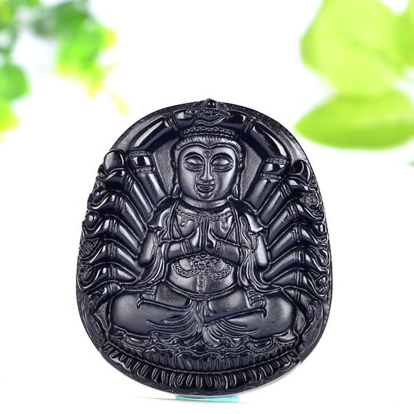 fine jewelry black natural obsidian pendant lucky amulet blessing jade necklace women men, Black;brown
fine jewelry black natural obsidian pendant lucky amulet blessing jade necklace women men, Black;brown