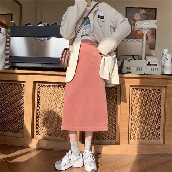 skirts plus velvet padded corduroy midi skirt women winter high-waisted back slit a-line wrapped hip korean style, Black
skirts plus velvet padded corduroy midi skirt women winter high-waisted back slit a-line wrapped hip korean style, Black