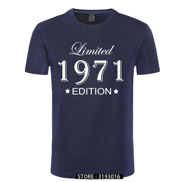 man made in 1971 t-shirt limited edition 1971 t shirts short sleeve funny birthday tshirts for men 210707, White;black
man made in 1971 t-shirt limited edition 1971 t shirts short sleeve funny birthday tshirts for men 210707, White;black