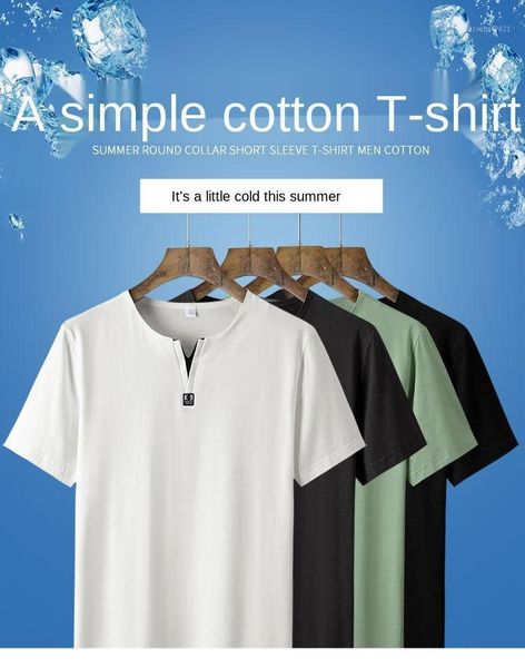 men's t-shirts short-sleeved t-shirt 2021 korean version of the trend brand half-sleeve summer bottom wholesale, White;black
men's t-shirts short-sleeved t-shirt 2021 korean version of the trend brand half-sleeve summer bottom wholesale, White;black