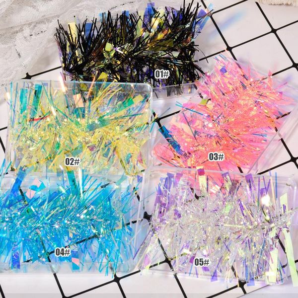nail art decorations aurora ice cube glass foil film sticker colorful transfer laser jewelry paper manicure diy decoration, Silver;gold
nail art decorations aurora ice cube glass foil film sticker colorful transfer laser jewelry paper manicure diy decoration, Silver;gold