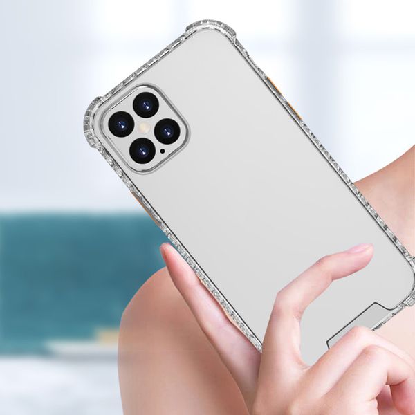 shockproof 2 in 1 airbag clear cell phone cases transparent full body protective back cover with colorful bumper raised corner for iphone 6
shockproof 2 in 1 airbag clear cell phone cases transparent full body protective back cover with colorful bumper raised corner for iphone 6