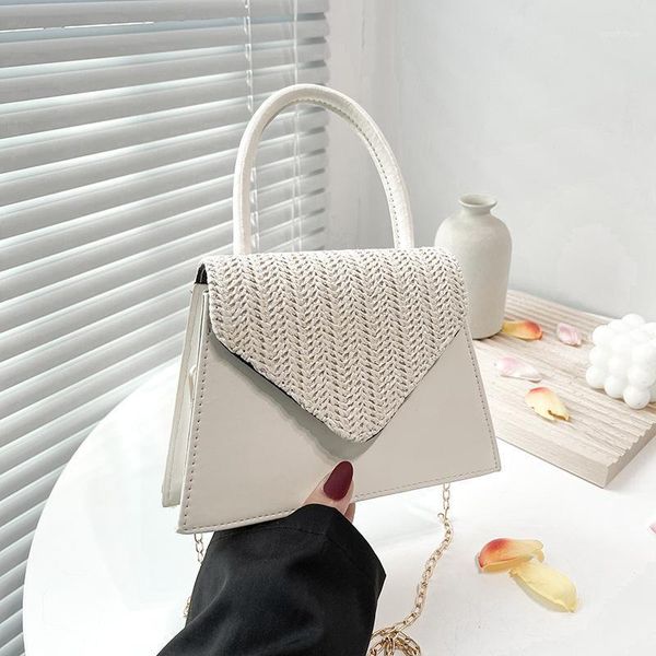 evening bags 2021 summer fashion small square bag portable vintage straw beach for women casual solid color chain shoulder handbags
evening bags 2021 summer fashion small square bag portable vintage straw beach for women casual solid color chain shoulder handbags