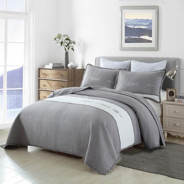 comforters & sets chausub solid bedspread quilt set 3pcs patchwork coverlet cotton embroidered quilts bed cover sheets king queen size blank
comforters & sets chausub solid bedspread quilt set 3pcs patchwork coverlet cotton embroidered quilts bed cover sheets king queen size blank