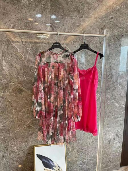 summer style women's silk dress print logo red flowers sicily gorgeous luxury runway casual dresses, Black;gray
summer style women's silk dress print logo red flowers sicily gorgeous luxury runway casual dresses, Black;gray