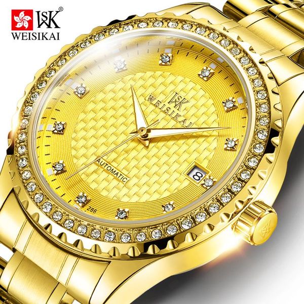 wristwatches brand men mechanical watch luxury automatic watches men's waterproof calendar luminous chronograph wristwatch clock, Slivery;brown
wristwatches brand men mechanical watch luxury automatic watches men's waterproof calendar luminous chronograph wristwatch clock, Slivery;brown