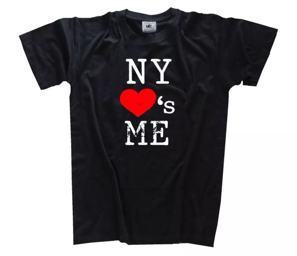 new york loves me funshirt fun tourist america usa t-shirt s-3xl, White;black
new york loves me funshirt fun tourist america usa t-shirt s-3xl, White;black