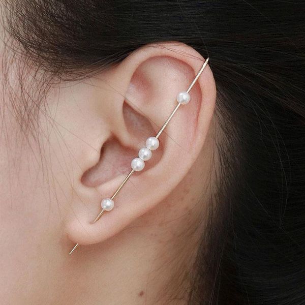 gold filled/925 silver ear cuff climber handmade natural pearl earrings jewelry oorbellen minimalist boho for women stud, Golden;silver
gold filled/925 silver ear cuff climber handmade natural pearl earrings jewelry oorbellen minimalist boho for women stud, Golden;silver