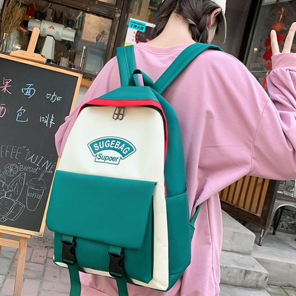 backpack 4pcs set canvas women's female travel shoulder bags korean harajuku large capacity for school teenagers girls
backpack 4pcs set canvas women's female travel shoulder bags korean harajuku large capacity for school teenagers girls