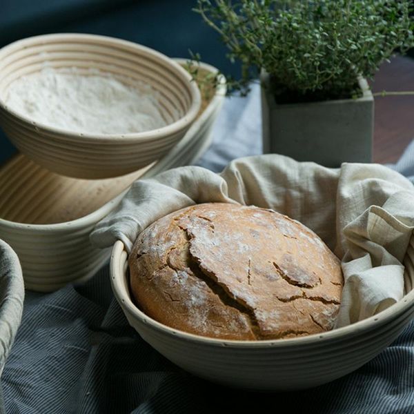 banneton proofing bread basket round oval baking cake pans proving rattan with cloth bag & pastry tools
banneton proofing bread basket round oval baking cake pans proving rattan with cloth bag & pastry tools