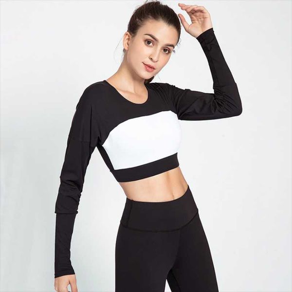 yoga outfit type hollow-out beauty back shockproof collection high elasticity fitness long sleeve with chest pad
yoga outfit type hollow-out beauty back shockproof collection high elasticity fitness long sleeve with chest pad