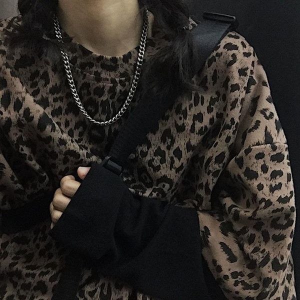 women's t-shirt streetwear harajuku dark windbreaker hip-hop trend loose leopard print fake two woman tshirts couples t-shirts y2k, White
women's t-shirt streetwear harajuku dark windbreaker hip-hop trend loose leopard print fake two woman tshirts couples t-shirts y2k, White