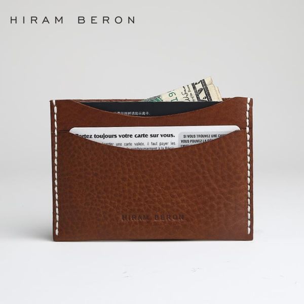 card holders hiram beron leather holder customized mini wallet short italian vegetable tanned solid genuine, Brown;gray
card holders hiram beron leather holder customized mini wallet short italian vegetable tanned solid genuine, Brown;gray