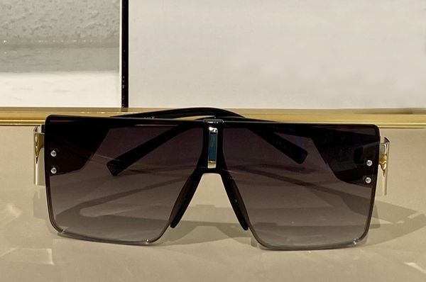 square oversized sunglasses gold grey shaded men classic sun glasses uv400 protection eyewear with box, White;black
square oversized sunglasses gold grey shaded men classic sun glasses uv400 protection eyewear with box, White;black