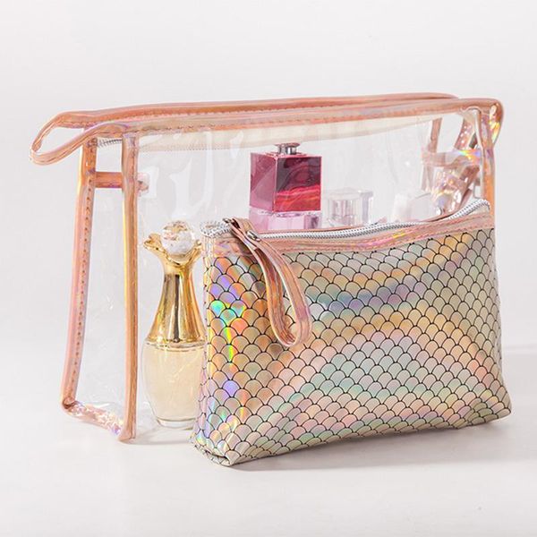 fish scales laser make up bag transparent pvc cosmetic waterproof travel toiletry storage pouch bb65 bags & cases
fish scales laser make up bag transparent pvc cosmetic waterproof travel toiletry storage pouch bb65 bags & cases