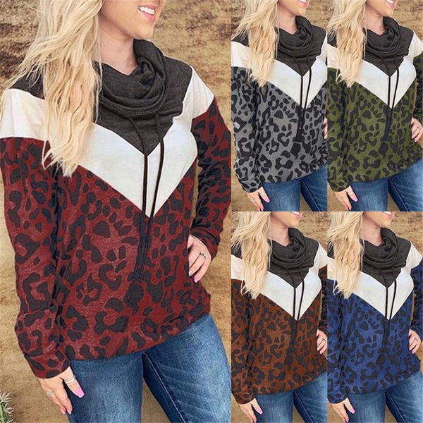 women's hoodies & sweatshirts women winter loose turtleneck long sleeve leopard casual pullover printed fashion woman clothing drop w7k, Black
women's hoodies & sweatshirts women winter loose turtleneck long sleeve leopard casual pullover printed fashion woman clothing drop w7k, Black
