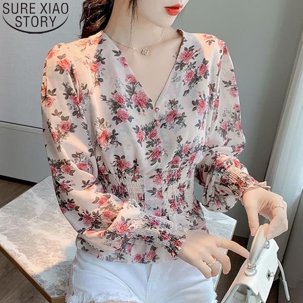 floral print shirts women chiffon blouses blusas mujer 2021 autumn casual v-neck lantern long sleeve shirt pullover 10585 women's &, White
floral print shirts women chiffon blouses blusas mujer 2021 autumn casual v-neck lantern long sleeve shirt pullover 10585 women's &, White
