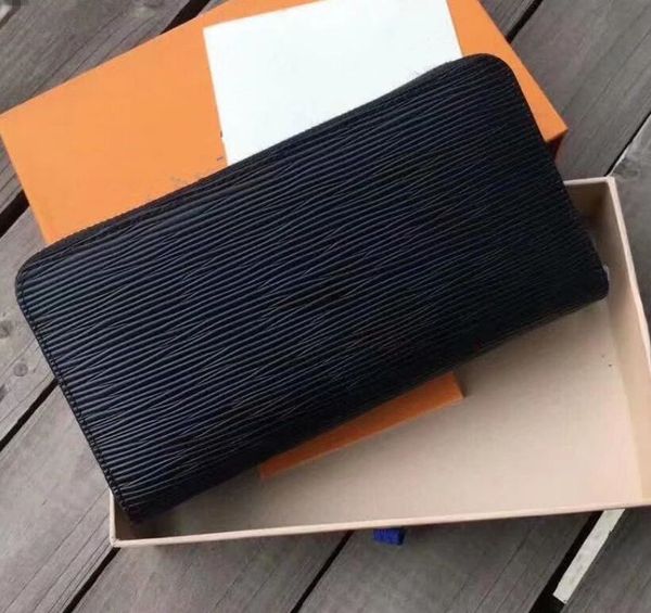 classic water ripple zipper wallet business casual men's wallets large-capacity multi-card slot credit card female coin purse male clut, Red;black 
classic water ripple zipper wallet business casual men's wallets large-capacity multi-card slot credit card female coin purse male clut, Red;black