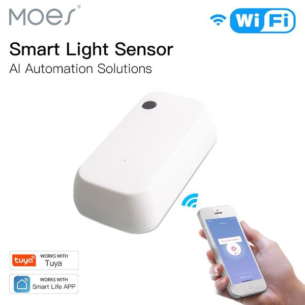 smart home control wifi light sensor tuya life app lighting illumination detector to ai automation 1000lux 12v max
smart home control wifi light sensor tuya life app lighting illumination detector to ai automation 1000lux 12v max