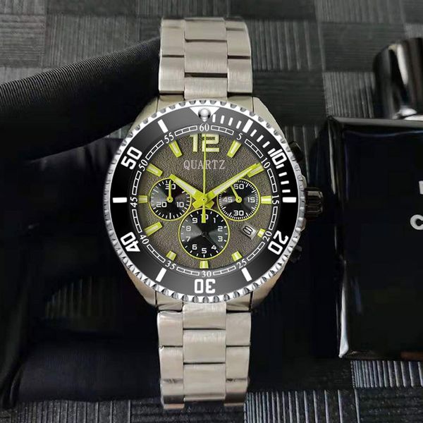 luxury mens watch orologio di lusso f1 sport mens watches montre japan quartz movement chronograph wristwatches designer male clock, Slivery;brown
luxury mens watch orologio di lusso f1 sport mens watches montre japan quartz movement chronograph wristwatches designer male clock, Slivery;brown
