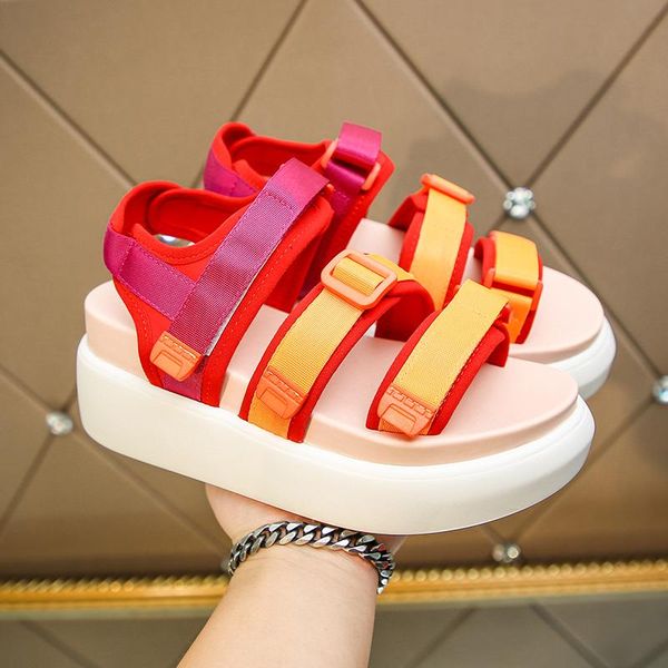 women platform chunky sandals summer brand casual wedges shoes for woman fashion 6cm high sports black white sandal 2021
women platform chunky sandals summer brand casual wedges shoes for woman fashion 6cm high sports black white sandal 2021