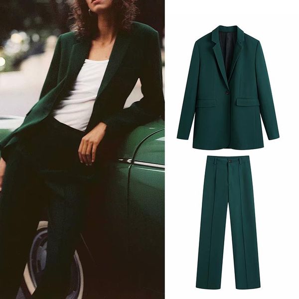 women's two piece pants womens suits, White