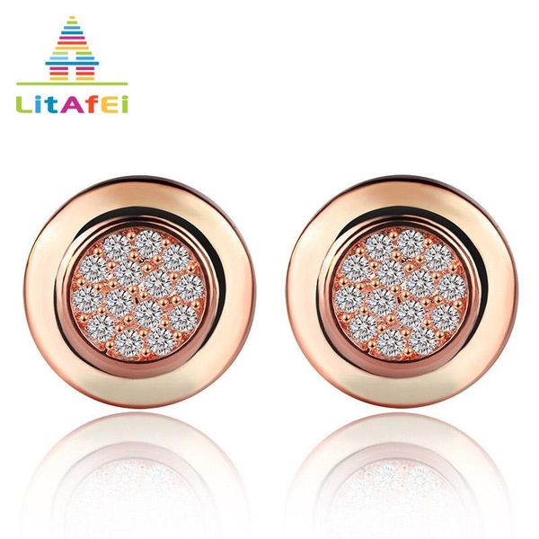stud earrings for women girl gold/silver small round button shape jewelry cubic zirconia simple cute gifts, Golden;silver
stud earrings for women girl gold/silver small round button shape jewelry cubic zirconia simple cute gifts, Golden;silver
