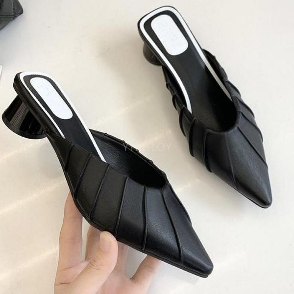 mules sandals women vintage outdoor slippers elegant designer ladies shoes zapatillas de casa sapatos femininos, Black
mules sandals women vintage outdoor slippers elegant designer ladies shoes zapatillas de casa sapatos femininos, Black
