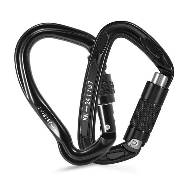 cords, slings and webbing 23kn twist gate carabiner 24kn d-ring auto locking screw d shape buckle keychain rappelling hammock clip
cords, slings and webbing 23kn twist gate carabiner 24kn d-ring auto locking screw d shape buckle keychain rappelling hammock clip