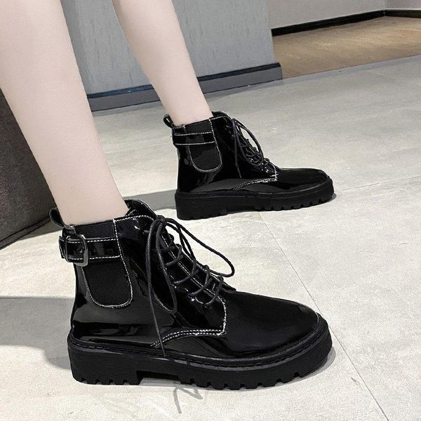 boots 2021 autumn and winter women's short belt buckle mid-heel lace-up warm casual shoes, Black
boots 2021 autumn and winter women's short belt buckle mid-heel lace-up warm casual shoes, Black