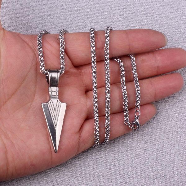 pendant necklaces mens arrow necklace for men stainless steel chain male punk retro jewelry, Silver
pendant necklaces mens arrow necklace for men stainless steel chain male punk retro jewelry, Silver