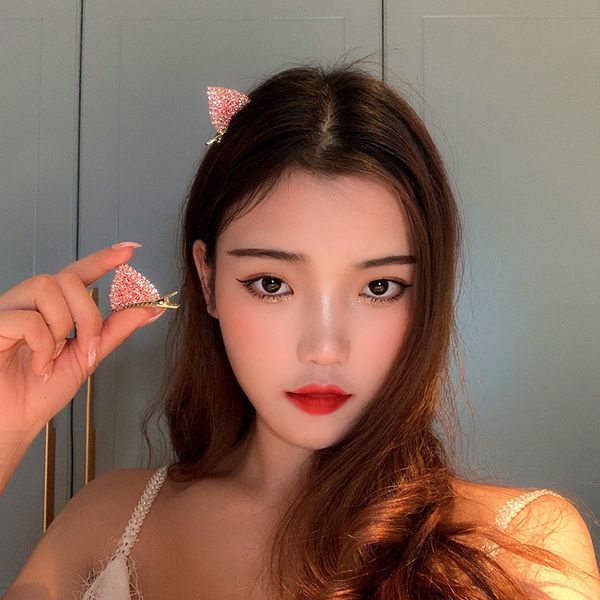 sweet design inlaid diamond cat ear hairpin hairband girl heart fashion personality net red temperament hair accessories, Golden;silver
sweet design inlaid diamond cat ear hairpin hairband girl heart fashion personality net red temperament hair accessories, Golden;silver