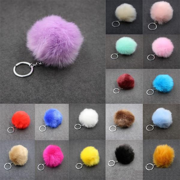 solid color rabbit fur ball key chain for women girl pompom car keyfob handbag pendant 3.15 inch fluffy faux keyring, Slivery;golden
solid color rabbit fur ball key chain for women girl pompom car keyfob handbag pendant 3.15 inch fluffy faux keyring, Slivery;golden