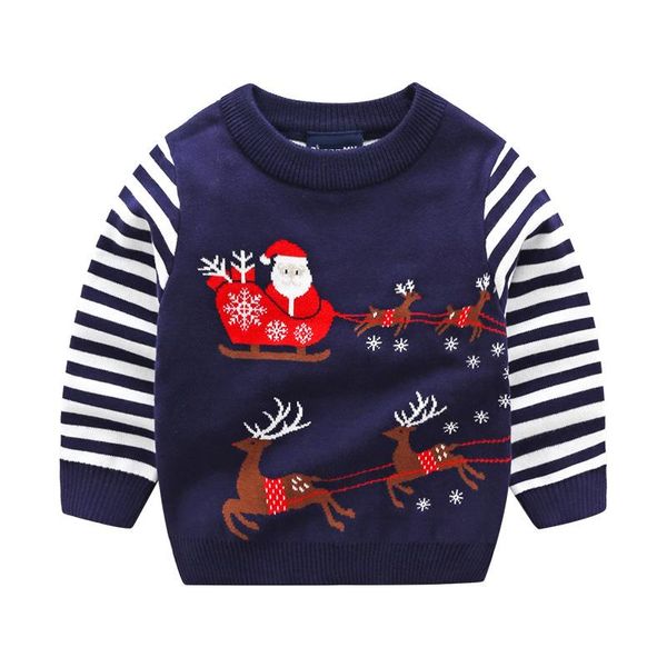cardigan kids'dress boys' thickened cotton jacquard sweater in autumn and winter, Blue
cardigan kids'dress boys' thickened cotton jacquard sweater in autumn and winter, Blue