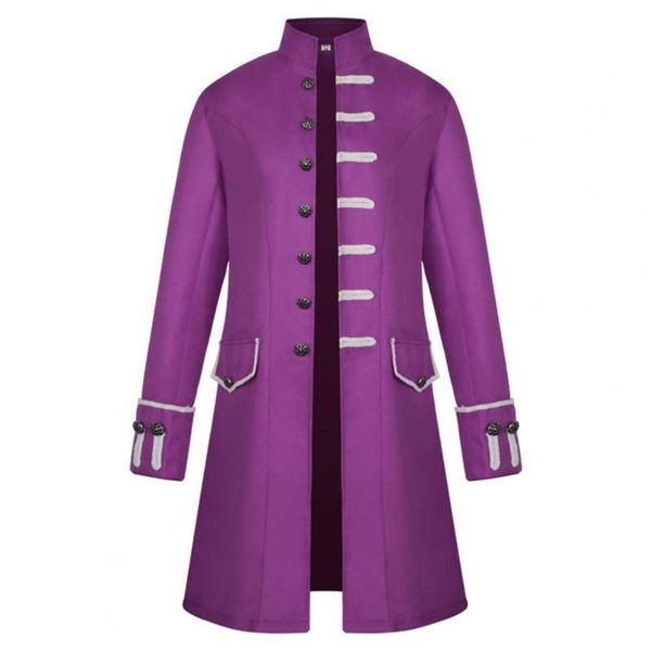 men's jackets oversize vintage overcoat stand collar men coat solid color pockets buttons closure jacket halloween cosplay costume oute, Black;brown
men's jackets oversize vintage overcoat stand collar men coat solid color pockets buttons closure jacket halloween cosplay costume oute, Black;brown