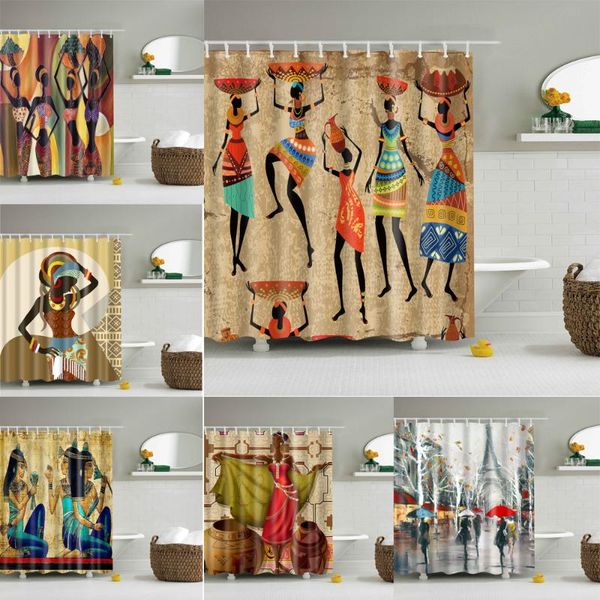 cartoon african girls shower curtain waterproof bath curtains polyester hanging bathroom for home decoration
cartoon african girls shower curtain waterproof bath curtains polyester hanging bathroom for home decoration