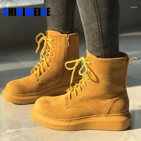 boots women shoes 2021 spring genuine leather female motorcycle suede booties british lace retro trend naked boots11, Black
boots women shoes 2021 spring genuine leather female motorcycle suede booties british lace retro trend naked boots11, Black