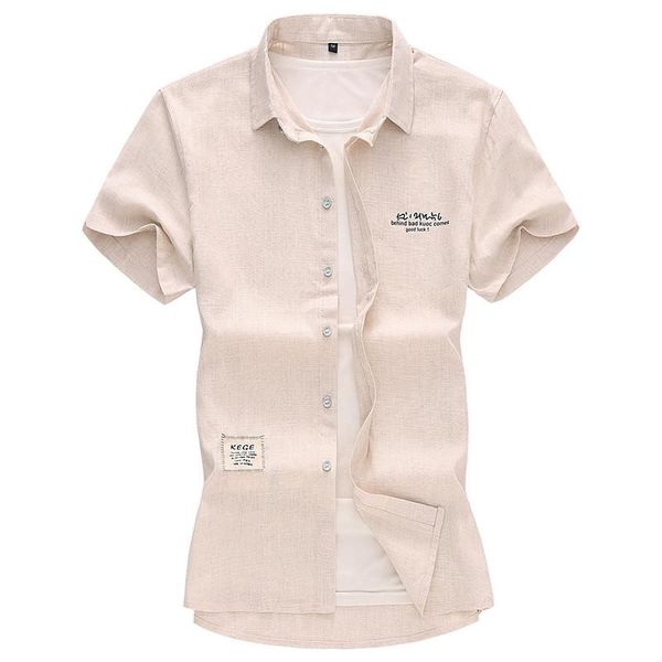 chinese style cotton linen men's letter printed slim fit shirts fashion solid simple casual short sleeve shirt 6xl 7xl, White;black
chinese style cotton linen men's letter printed slim fit shirts fashion solid simple casual short sleeve shirt 6xl 7xl, White;black