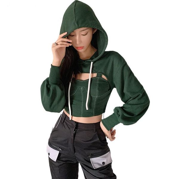 women's hoodies & sweatshirts women casual hoodie hollow out asymmetry pullovers sweatshirt irregular coats 2021 clothing, Black
women's hoodies & sweatshirts women casual hoodie hollow out asymmetry pullovers sweatshirt irregular coats 2021 clothing, Black
