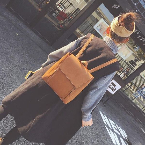 backpack retro double shoulder bag female leisure travel fashion college style student schoolbag
backpack retro double shoulder bag female leisure travel fashion college style student schoolbag