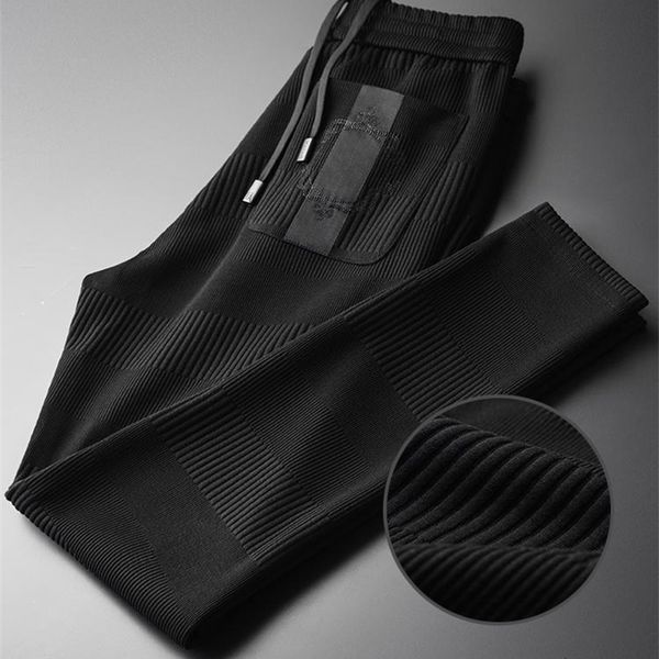 thick knit men's trousers plus size 4xl autumn and winter vertical stripe men casual fashion slim skinny pants men1 fh28, Black
thick knit men's trousers plus size 4xl autumn and winter vertical stripe men casual fashion slim skinny pants men1 fh28, Black