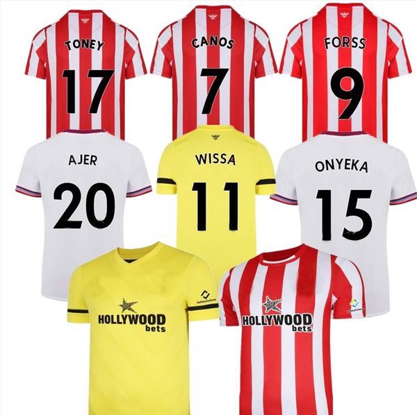 21 22 brentford soccer jerseys home away wissa mbeumo toney onyeka dasilva fosu ajer forss canos camisetas 2021 2022 maillot de foot men kit, Black;yellow 
21 22 brentford soccer jerseys home away wissa mbeumo toney onyeka dasilva fosu ajer forss canos camisetas 2021 2022 maillot de foot men kit, Black;yellow