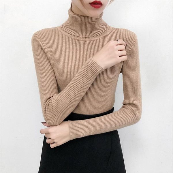 women's sweaters 2021 turtleneck sweater fall/winter slim pullover knit soft warm base jacket, White;black
women's sweaters 2021 turtleneck sweater fall/winter slim pullover knit soft warm base jacket, White;black