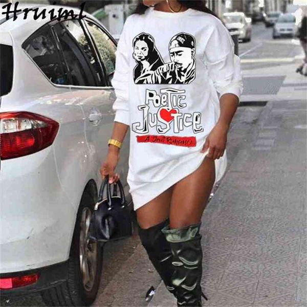 long sleeve dress women autumn casual print o neck white female mini loose fashion streetwear vestido de mujer 210513, Black;gray
long sleeve dress women autumn casual print o neck white female mini loose fashion streetwear vestido de mujer 210513, Black;gray
