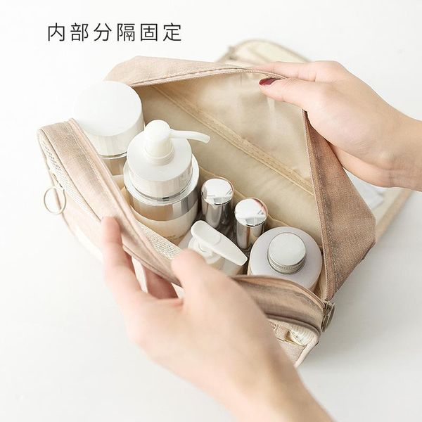 bag female portable business travel cosmetic wash solid color make up box bags & cases
bag female portable business travel cosmetic wash solid color make up box bags & cases