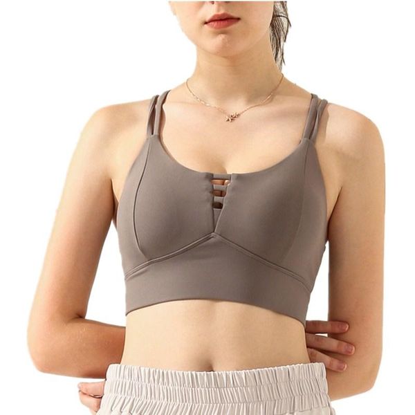 sports bra women shockproof running quick dry hollow out yoga back cross fitness gym vest adjustable buckle clothing, White;black
sports bra women shockproof running quick dry hollow out yoga back cross fitness gym vest adjustable buckle clothing, White;black